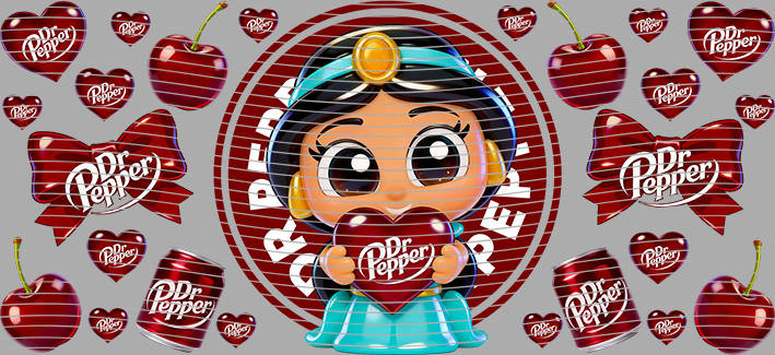16oz Disney style-D-1832